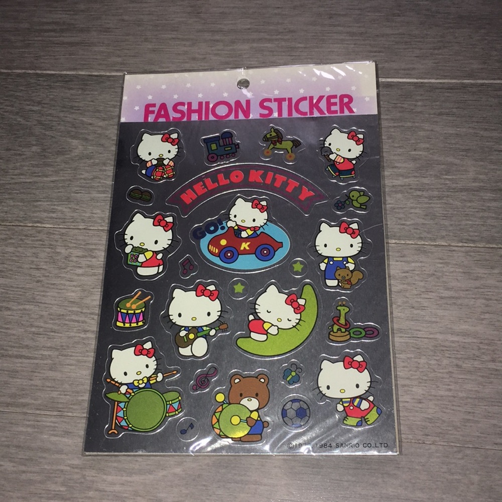 1984 Hello Kitty Stickers